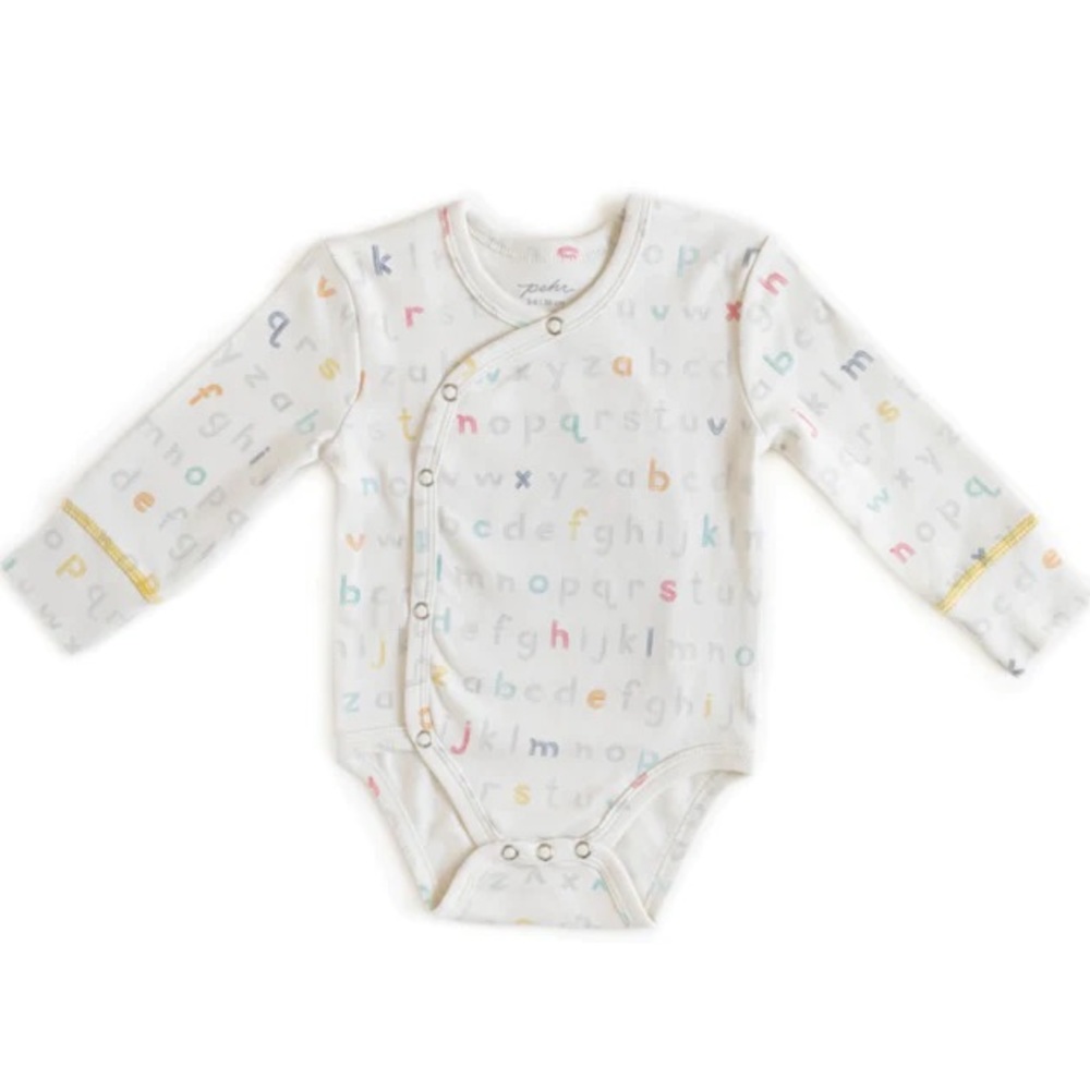 PEHR Kimono One- Piece in Alphabet Print